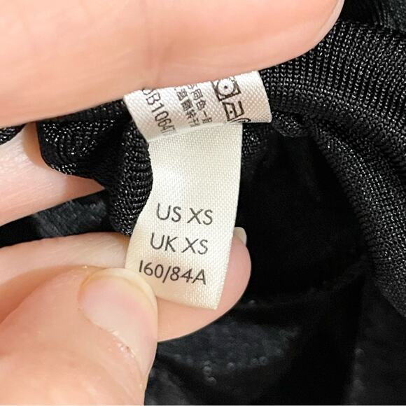 Free People Turnt Thong BodySuit Long Sleeves Women’s size XS Black - Picture 9 of 10